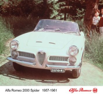 1957 Alfa Romeo 2000 Spider