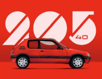 2023 40 Jahre PEUGEOT 205